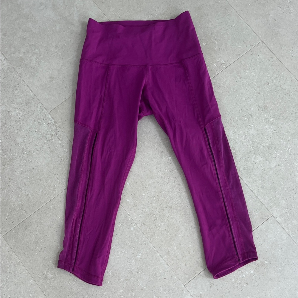 lululemon athletica Magenta Leggings